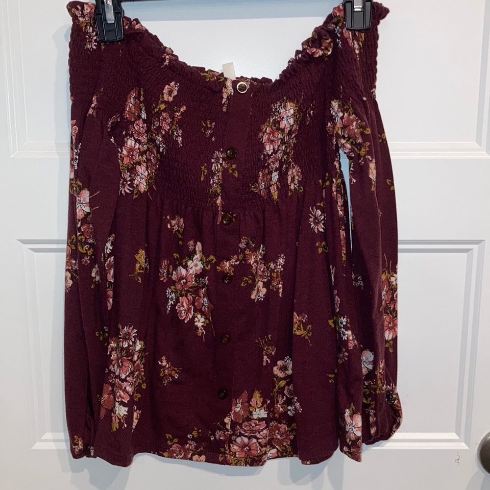Off the shoulder top